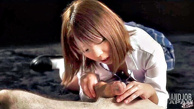 rion karina schoolgirl pussy : Handjob Japan