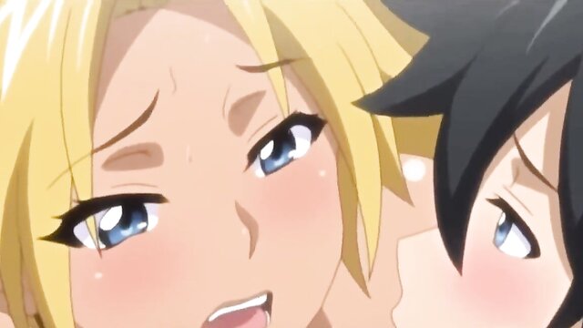 orgasm, classic, orgy - hentai threesome with two chicks