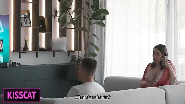 Joy - stepmom seduces stepson away
