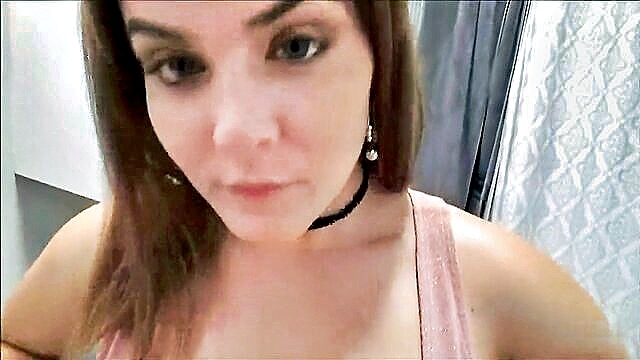 blowjob, caucasian, babe - stepsister fucks family secret
