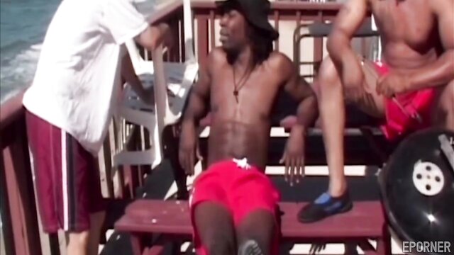 big dick, blowjob, big tits - ebony one eyed dick