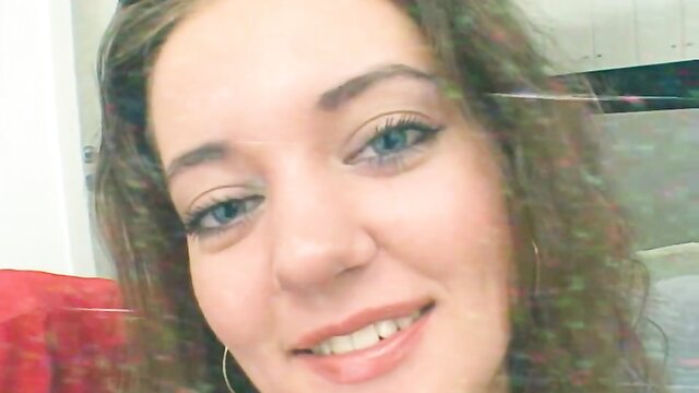 busty, teen, brunette - karina dp action