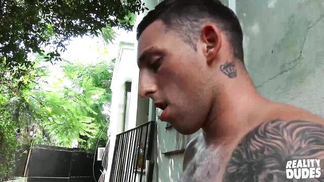 realitydudes, public, gay - dreadlock twink ass fuck