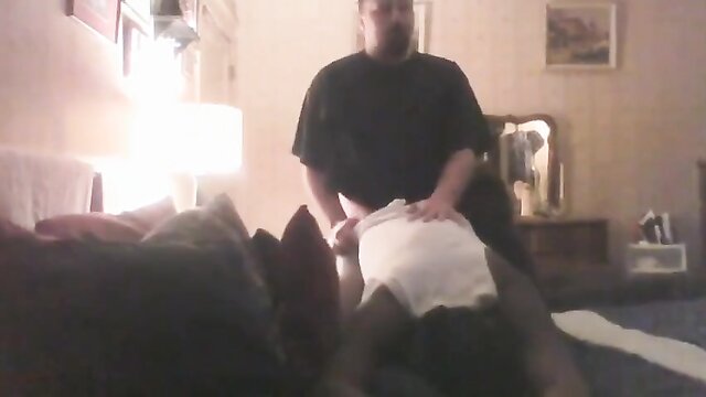 crossdresser, amateur, bear - black crossdresser white thug facefinishing