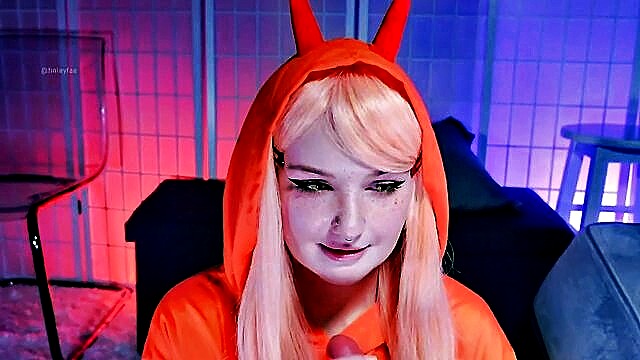 babe, amateur, behind the scene (bts) - chainsaw man camshow