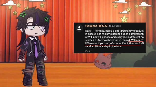 aftons, fnaf, aftonfamily - shooshtime gacha part 3