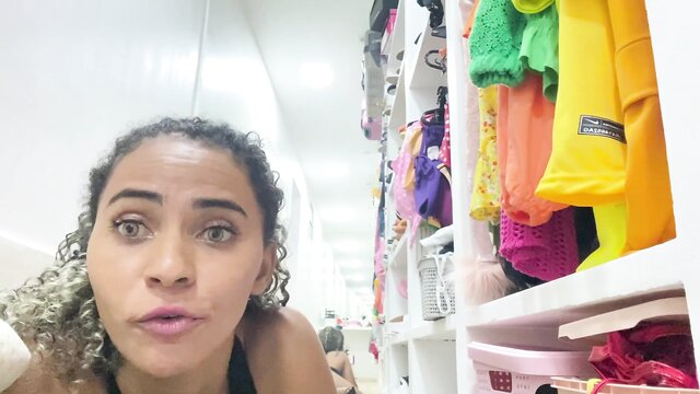 babe, amateur, homemade - renata santos homemade video showcases her thick body and amateur skills