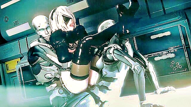 anal, stockings, big ass - 3d anime ass fuck