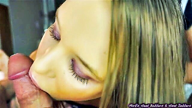 small tits, brunette, pov - lesbian porn blooper