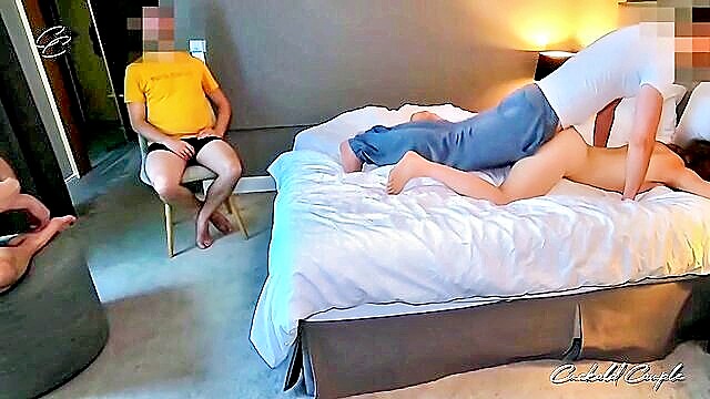 voyeur, creampie, orgy - cuckold wife sharing xxx