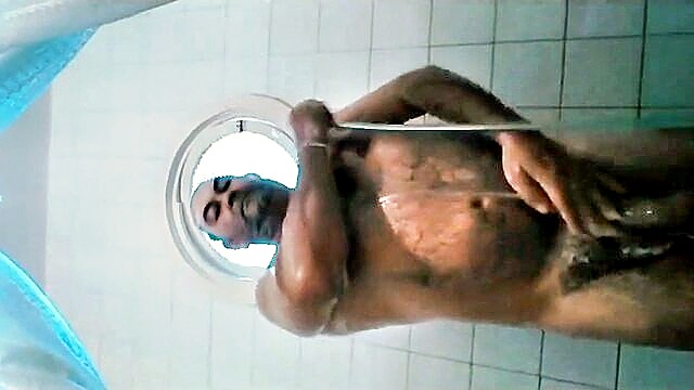 daddy, bear, amateur - shower time with old men