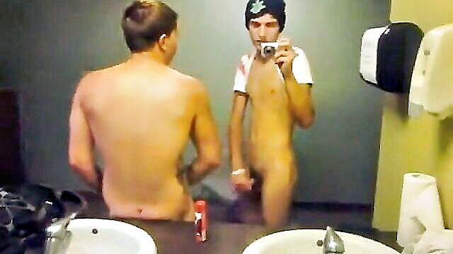 blowjob, big cock, amateur - bathroom anal sex 4
