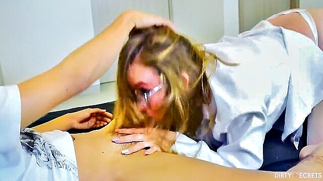 blowjob, hardcore, doctor - hannah miller rides hard