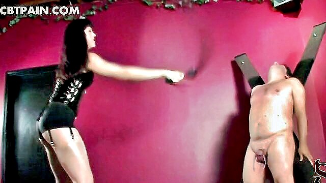 bdsm, cbt, femdom - mistress kick ass guy