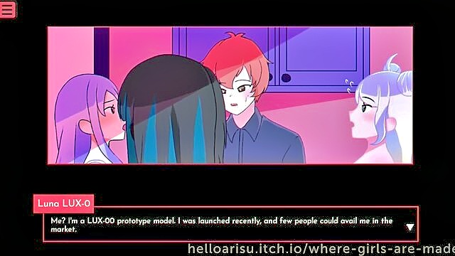 dating sim, anime, adult - wgam lunalarachel we love gamers