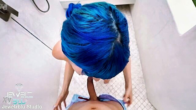 Jewelz Blu - jbliss brunette blowjob