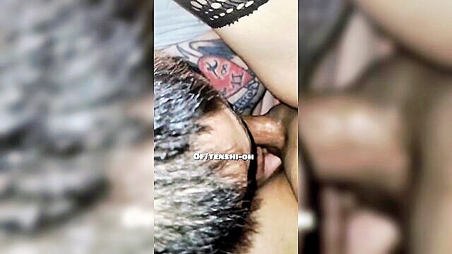 anal, amateur, big tits - trans wife ebony lingerie