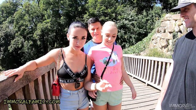 Porno Dan, Zuzu Sweet, Jenny Wild - pawg jenny wild gets deepthroat and fucked in public in this slutty video Immoral Family