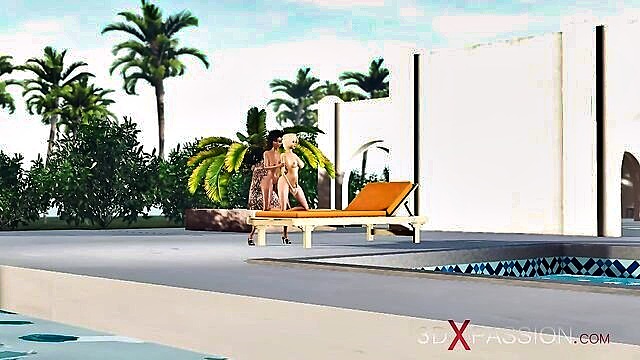 3dx babe blowjob : 3dxpassion