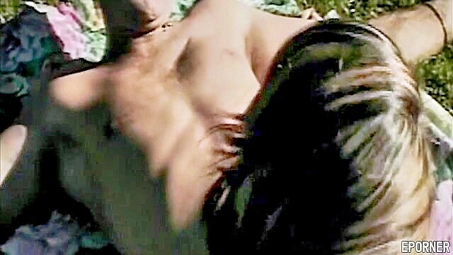 brunette, cumshot, big tits - babe gets her pussy pounded hard