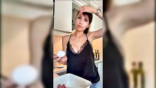 blow job, blowjob, arianarealtv - arianarealtv cooking blowjob