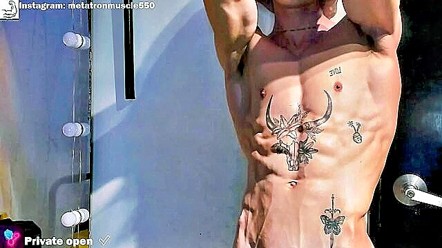 chaturbate record, metatron_muscle, gay webcam - metatronmuscle doggystyle passion