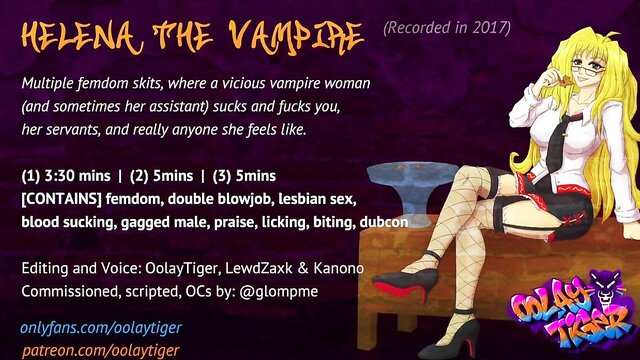 bdsm, rough, kink - erotic audio vampire play