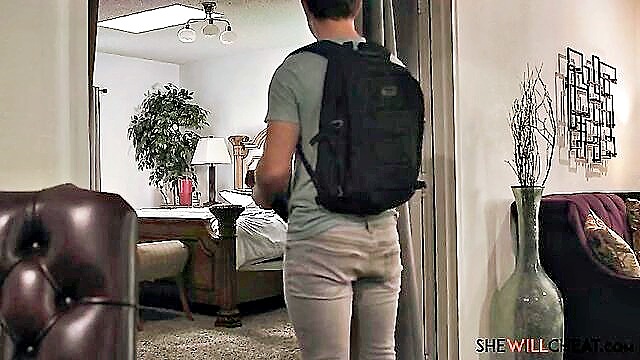 big boobs blonde, big ass, big tits - caitlin bell teaches student a lesson