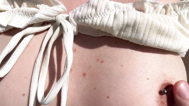 horny, outside, outdoor - hot discipline in hotel pool