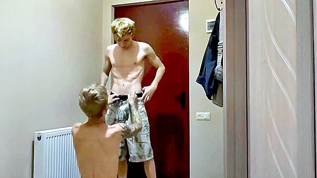 Ethan and Max, Ethan Lestray - cock smashing scene part 1
