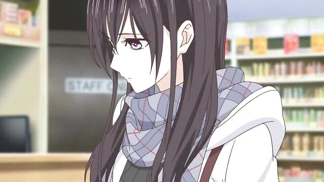 anime, yuri, cute girl - anime yuri action