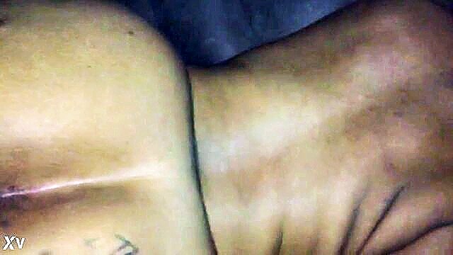 doggy style, ass, ebony - black doxy gets pounded doggystyle part 1