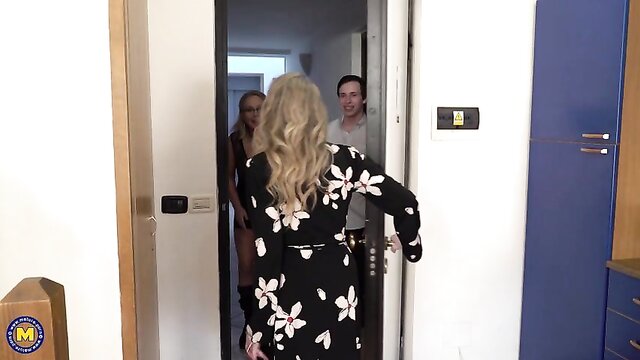 horny, mature, seduction - mature blonde sluts toy boy