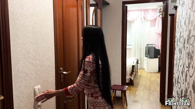 Frintteza - stepson fucks stepmom at christmas