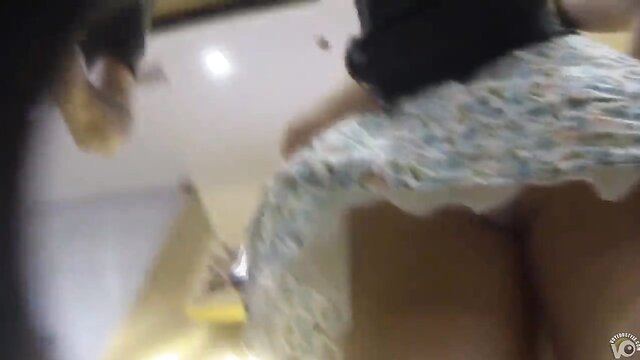 dress, upskirt, ass - pink panties dress