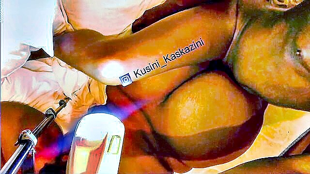 amateur, bbw, ebony - beach day turned porn