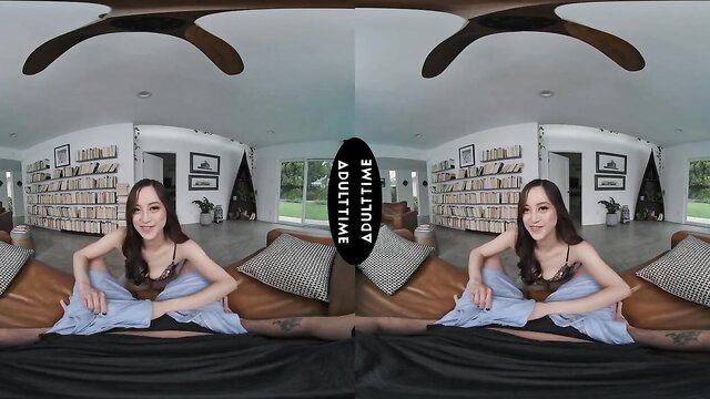 alexia anders, and alex, kyle mason - peaches and cream vr