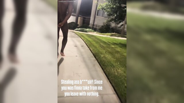 stripped, humiliated, black - stealing from a thief xnxx