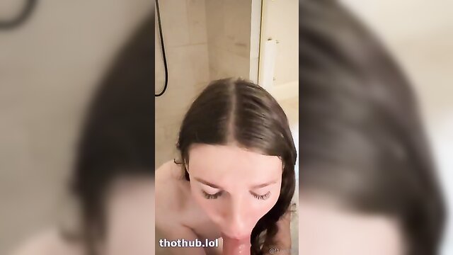 shower, full blowjob, f1nn5ter - shower blowjob update