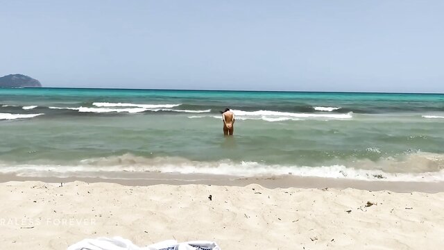 nude, sexy, erotic - nudist beach meeting rocky