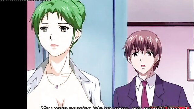 milf, hentai, cum - mature tits hentai