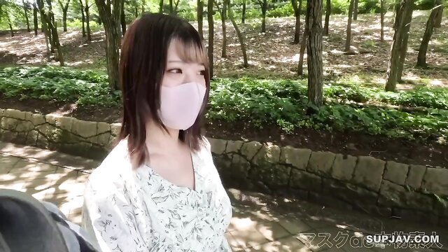 amatuer, amateur, asian - amateur asian girl gives a blowjob in doggy style position