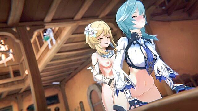 mirage (warframe), onusman, saiko bichitaru (smg4) - euroland revenge footjob