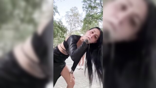 public, puke, deepthroat - public puking video