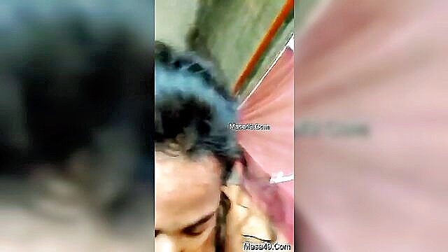 handjob, indian, desi - desi gf gives her bf a chocolatey blowjob