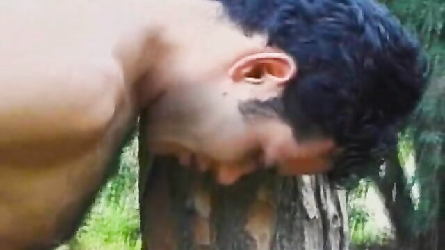 tall, young, blowjob - outdoor anal sex with tall young trans