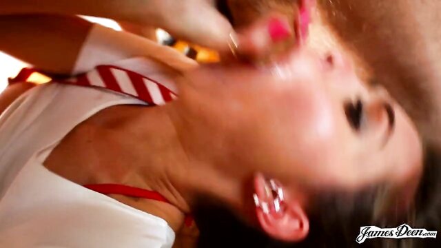 Riley Reid - riley reid christmas blowjob