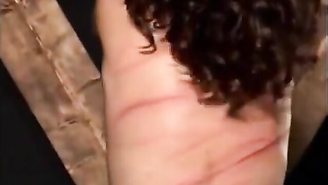 bondage, slave, unknown - femdom caning spanking