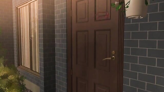 handjob, small breast, monster hentai games - watermelon invisible man ep1