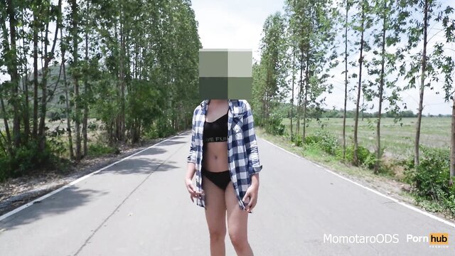 MomotaroODS - outdoor dildo sex